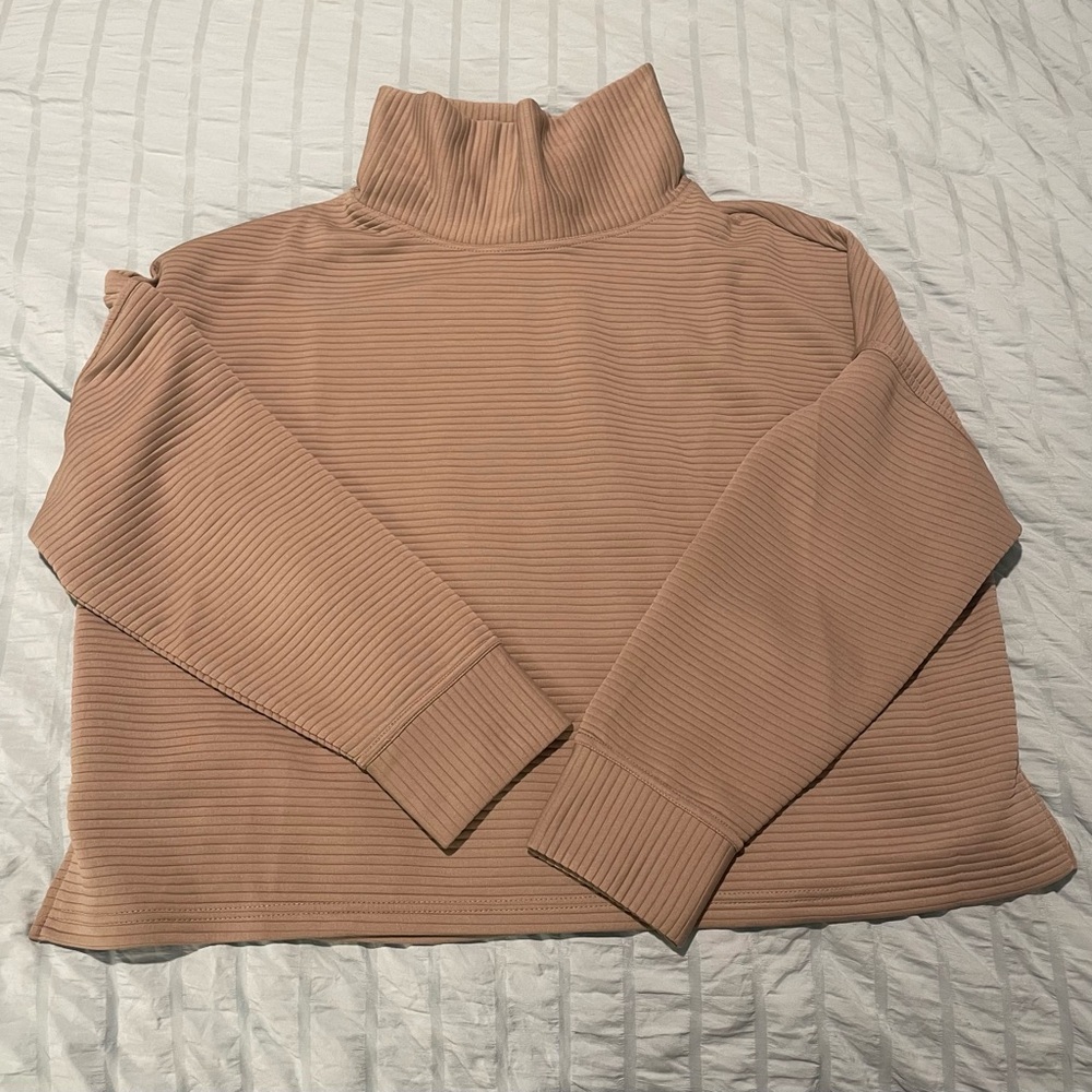 Danskin Ribbed Cowl Neck Sweater